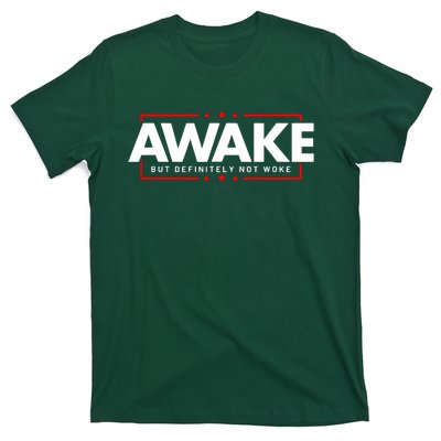 Awake Not Woke Political Censorship T-Shirt