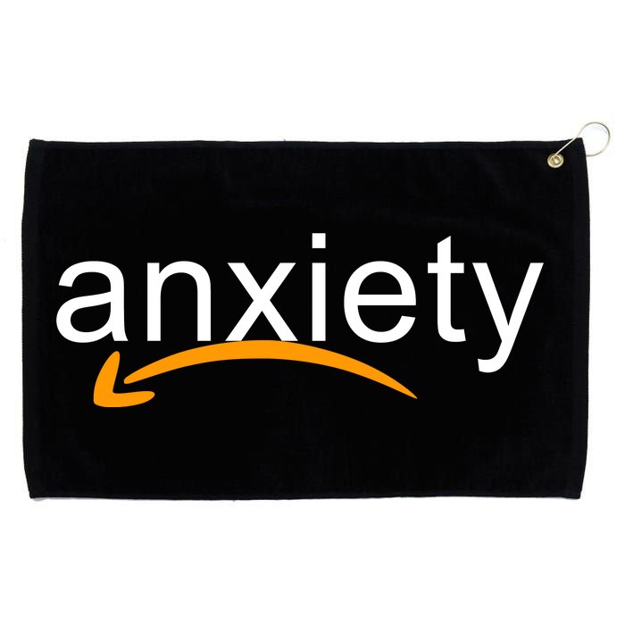 Anxiety Grommeted Golf Towel