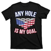 Any Goal Is A Hole USA Beer Bong Party T-Shirt