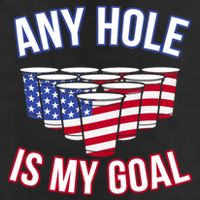 Any Goal Is A Hole USA Beer Bong Party 11oz C Handle Ceramic Mug