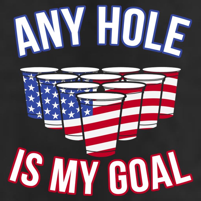 Any Goal Is A Hole USA Beer Bong Party 11oz C Handle Ceramic Mug