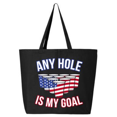 Any Goal Is A Hole USA Beer Bong Party 25L Jumbo Tote
