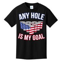 Any Goal Is A Hole USA Beer Bong Party Kids T-Shirt