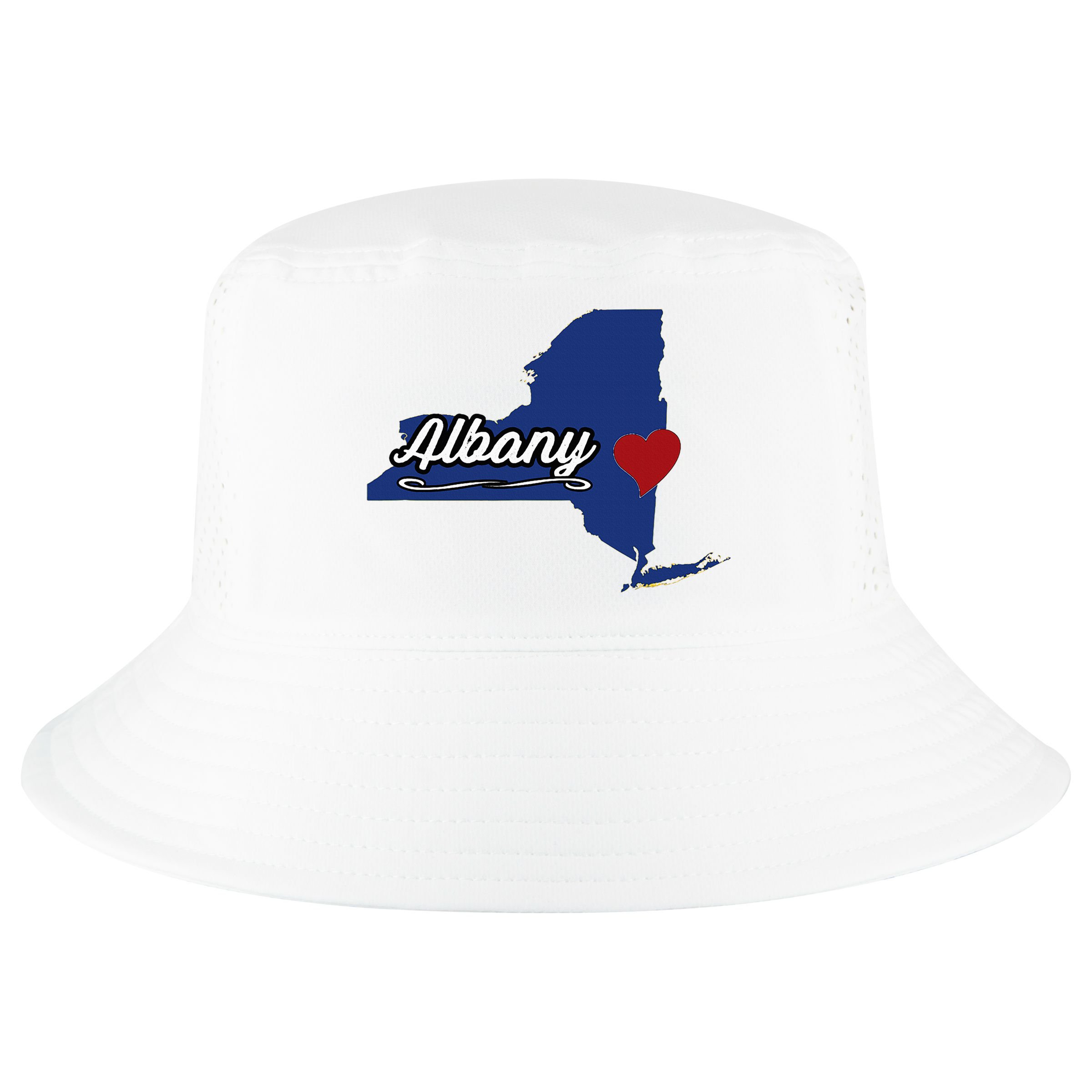 ALBANY New York NY State USA Cute Souvenir City Cool Comfort Performance Bucket Hat