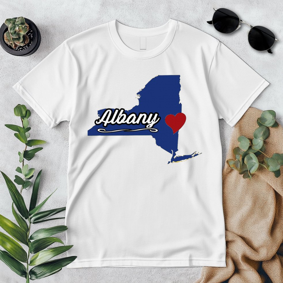 ALBANY New York NY State USA Cute Souvenir City Premium T-Shirt