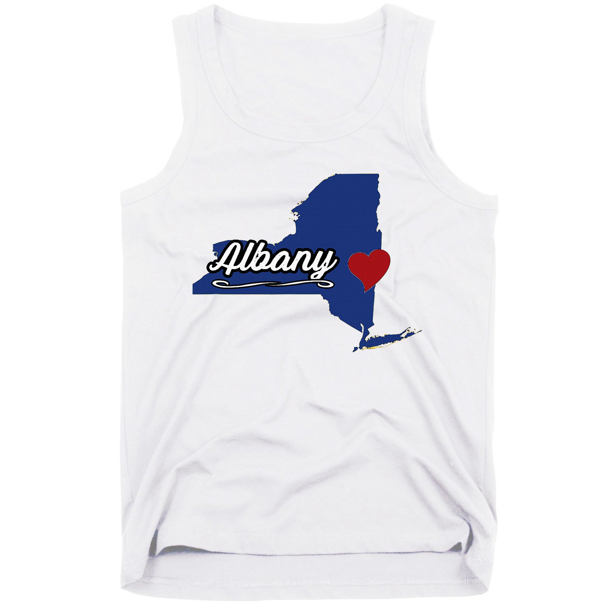 ALBANY New York NY State USA Cute Souvenir City Tank Top