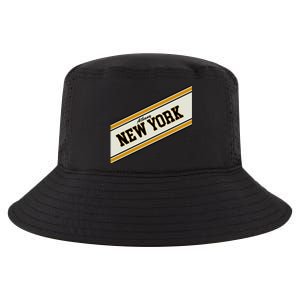 Albany New York Varsity Logo Cool Comfort Performance Bucket Hat