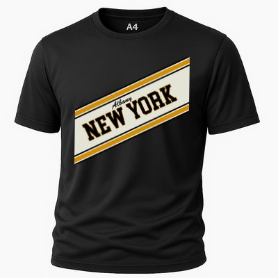 Albany New York Varsity Logo Performance Shirt