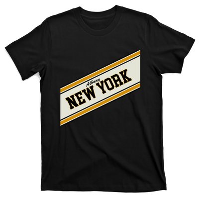 Albany New York Varsity Logo T-Shirt