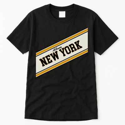 Albany New York Varsity Logo Tall T-Shirt
