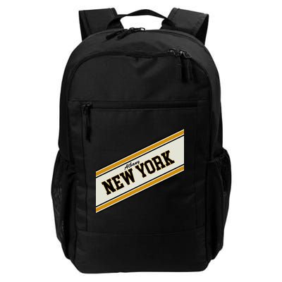 Albany New York Varsity Logo Backpack