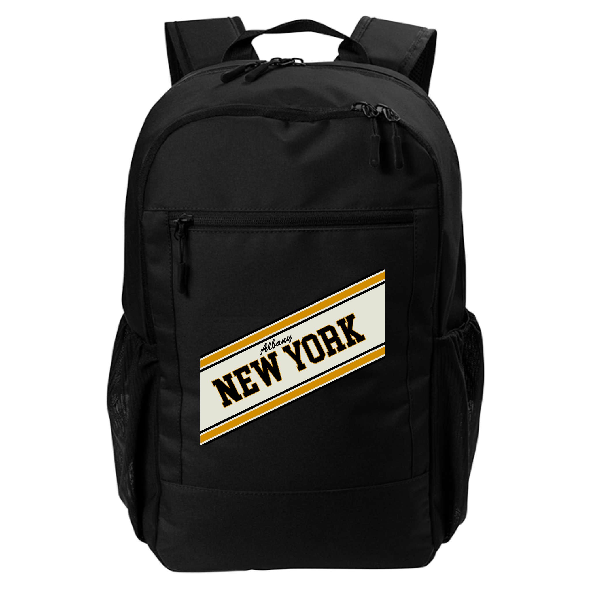 Albany New York Varsity Logo Backpack