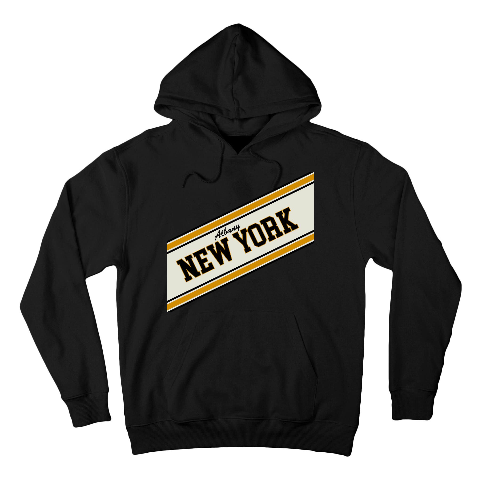 Albany New York Varsity Logo Tall Hoodie
