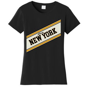 Albany New York Varsity Logo Women's T-Shirt