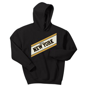 Albany New York Varsity Logo Kids Hoodie