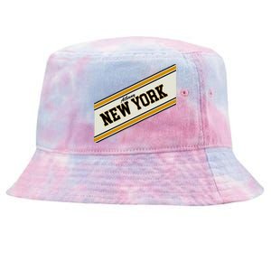 Albany New York Varsity Logo Tie-Dyed Bucket Hat