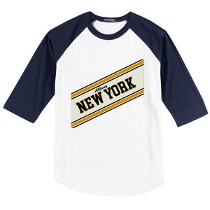 Albany New York Varsity Logo Baseball Sleeve Shirt