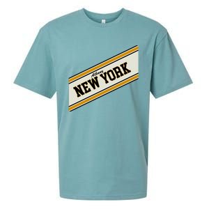 Albany New York Varsity Logo Sueded Cloud Jersey T-Shirt