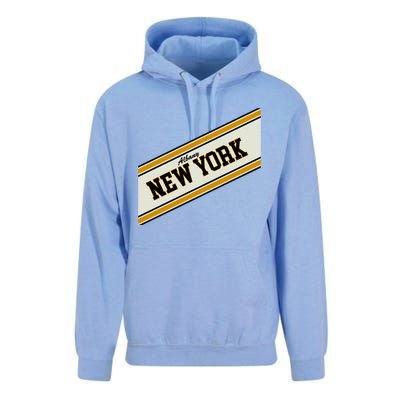 Albany New York Varsity Logo Unisex Surf Hoodie