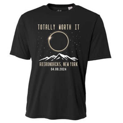 Adirondacks New York 2024 Total Solar Eclipse Cooling Performance Crew T-Shirt