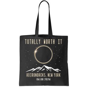 Adirondacks New York 2024 Total Solar Eclipse Tote Bag