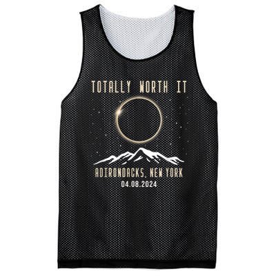 Adirondacks New York 2024 Total Solar Eclipse Mesh Reversible Basketball Jersey Tank