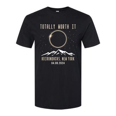 Adirondacks New York 2024 Total Solar Eclipse Softstyle® CVC T-Shirt