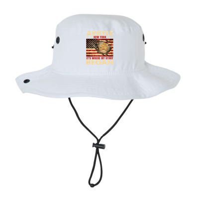 Argyle New York Usa Flag Independence Day Meaningful Gift Legacy Cool Fit Booney Bucket Hat