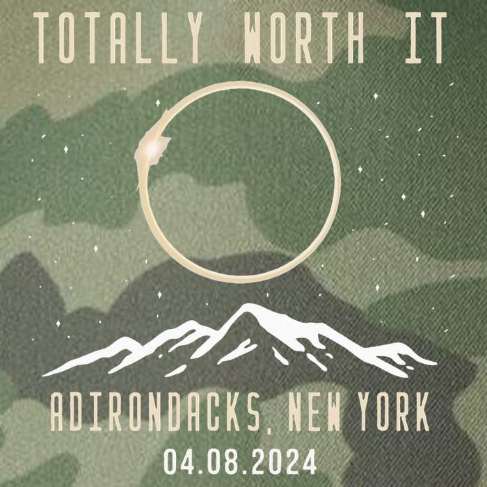 Adirondacks New York 2024 Total Solar Eclipse Legacy Tie Dye Trucker Hat