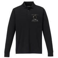 Adirondacks New York 2024 Total Solar Eclipse Performance Long Sleeve Polo