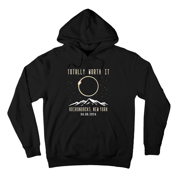 Adirondacks New York 2024 Total Solar Eclipse Hoodie