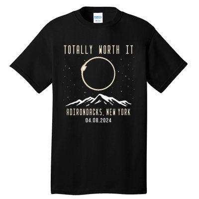 Adirondacks New York 2024 Total Solar Eclipse Tall T-Shirt