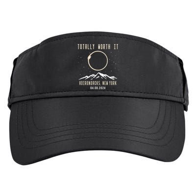 Adirondacks New York 2024 Total Solar Eclipse Adult Drive Performance Visor