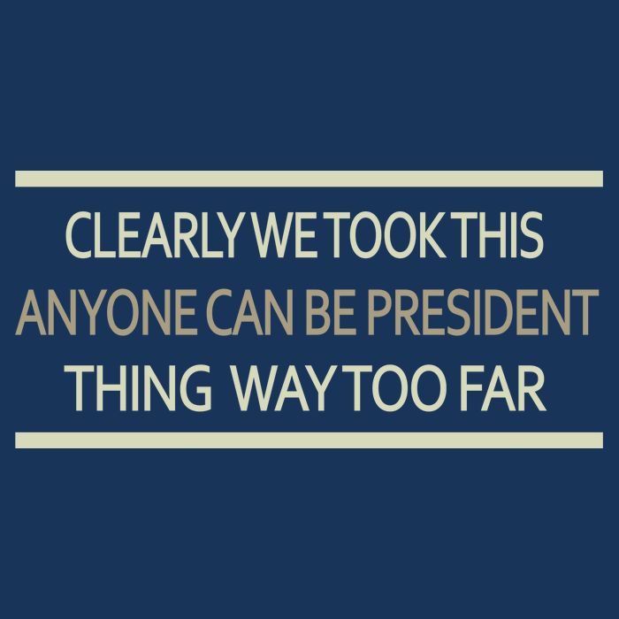 Anyone Can Be President Flatbill Hat