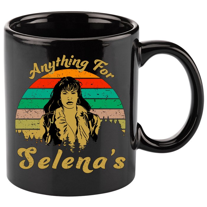 Anything For Selena's 11oz C Handle Ceramic Mug