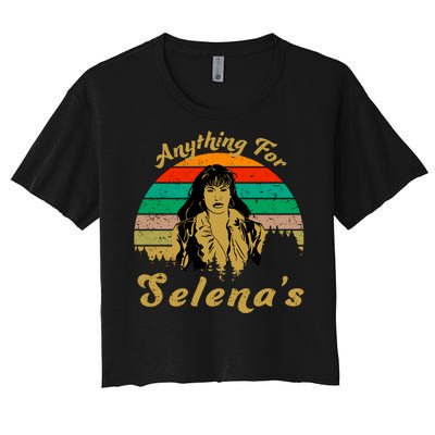 Anything For Selena's Women's Crop Top Tee