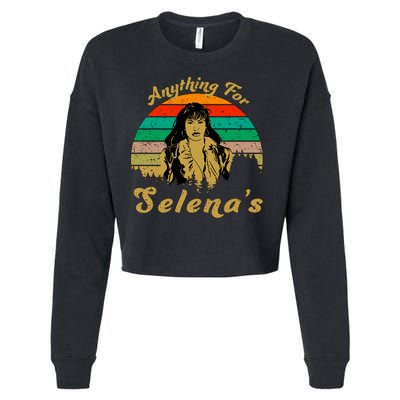 Anything For Selena's Cropped Pullover Crew