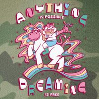 Anything Is Possible Dreaming Is Free Legacy Tie Dye Trucker Hat