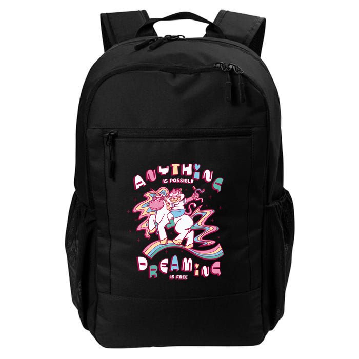 Anything Is Possible Dreaming Is Free Backpack