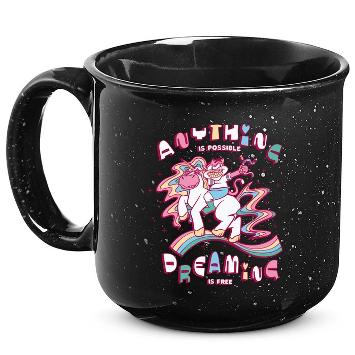 Anything Is Possible Dreaming Is Free 15oz Campfire Ceramic Mug