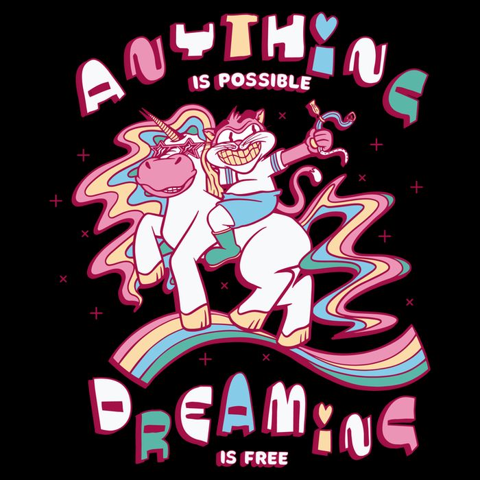 Anything Is Possible Dreaming Is Free 16oz Travel Tumbler
