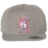 Anything Is Possible Dreaming Is Free Wool Snapback Cap