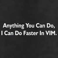 Anything You Can Do I Can Do Faster In VIM Knit Cap Winter Beanie