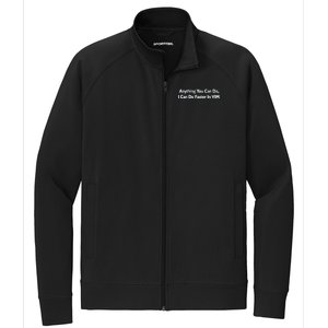 Anything You Can Do I Can Do Faster In VIM Stretch Full-Zip Cadet Jacket