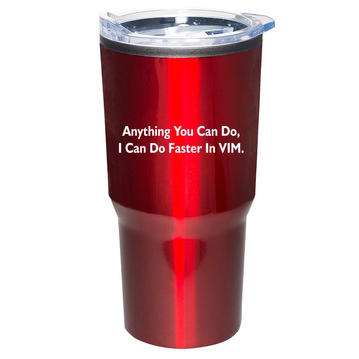 Anything You Can Do I Can Do Faster In VIM Tumbler