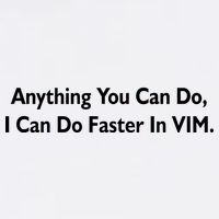 Anything You Can Do I Can Do Faster In VIM Garment-Dyed Sweatshirt