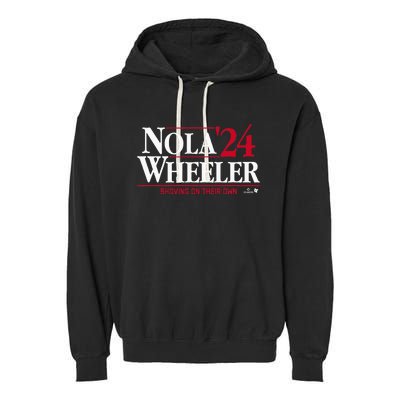 Aaron Nola & Zack Wheeler 24 Philadelphia Baseball Garment-Dyed Fleece Hoodie