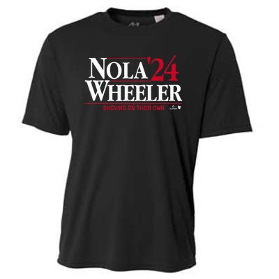 Aaron Nola & Zack Wheeler 24 Philadelphia Baseball Cooling Performance Crew T-Shirt