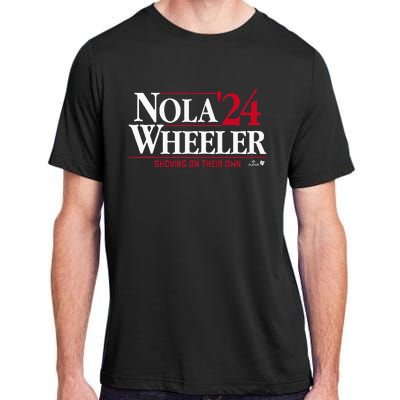 Aaron Nola & Zack Wheeler 24 Philadelphia Baseball Adult ChromaSoft Performance T-Shirt