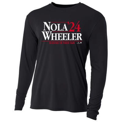 Aaron Nola & Zack Wheeler 24 Philadelphia Baseball Cooling Performance Long Sleeve Crew